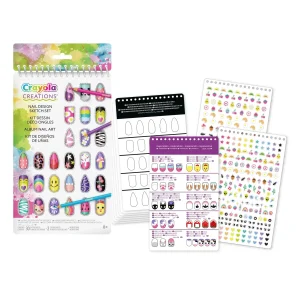 Bloc Diseño de Uñas Crayola Creations