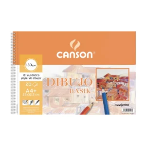Bloc de Dibujo Liso A4+ 20 Hojas Canson Guarro