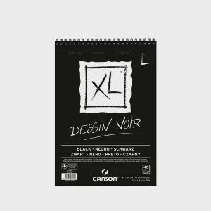 Bloc Dibujo Dessin Noir XL 40h 150gr A3 Canson