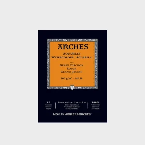 Bloc Acuarela Grano Grueso Arches A4 300gr