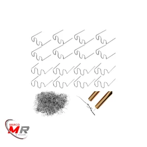 AGRAFOS PARA SOLDADOR DE PLASTICO TIPO “M” 0.8MM/0.6MM