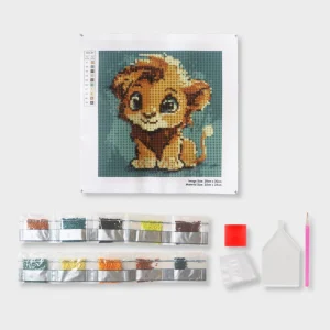 Diamond Painting Niños León Layers Of