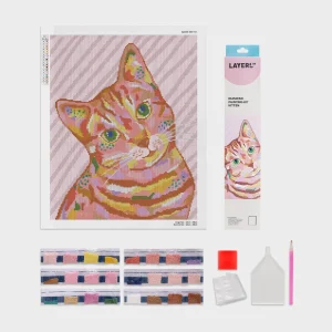 Diamond Painting Gato Layers Of