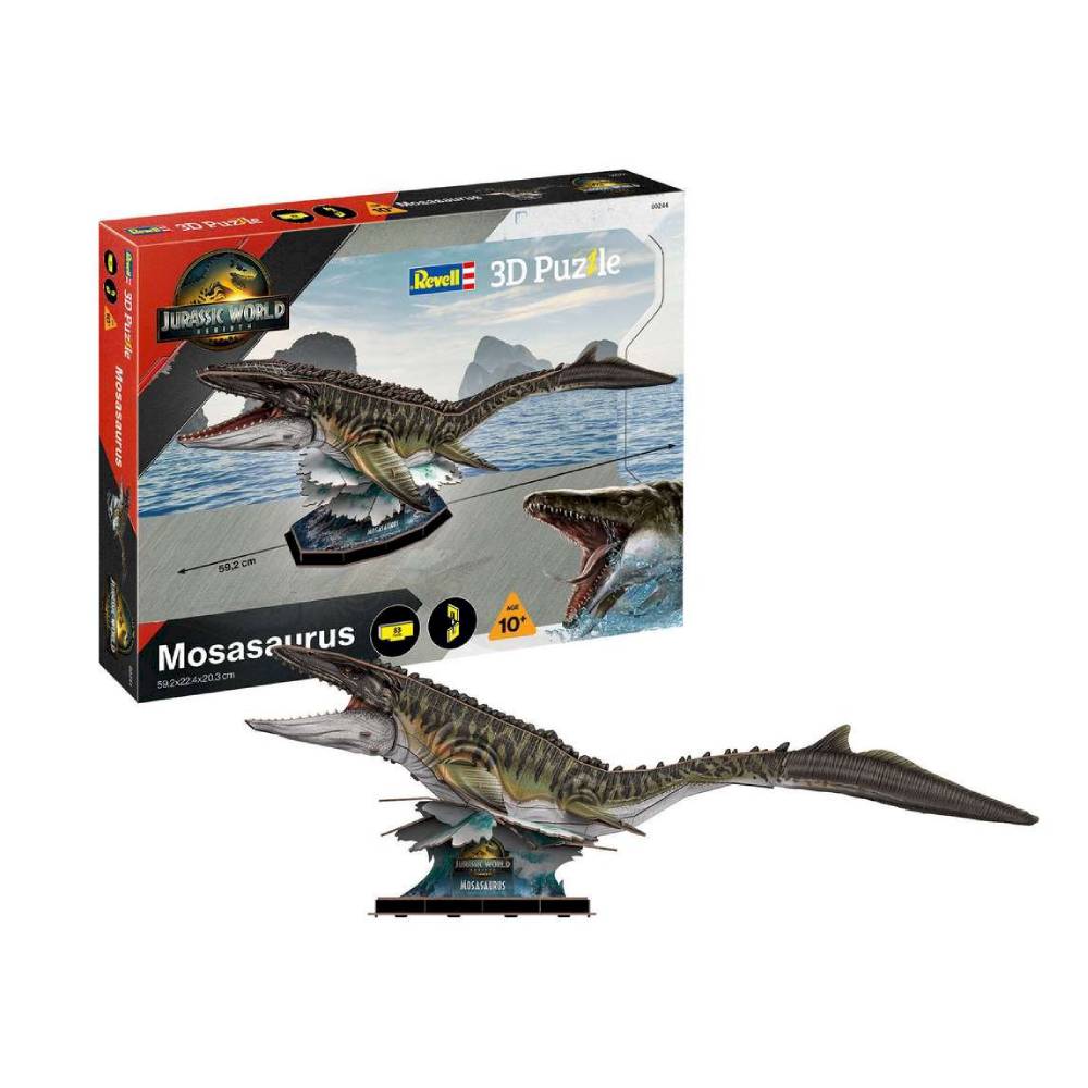 Puzzle 3D Mosasaurus Jurassic World: Rebirth Revell - Image 2