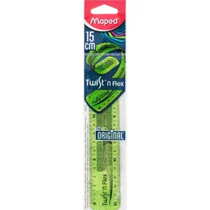Regla Flexible Verde 15cm Maped
